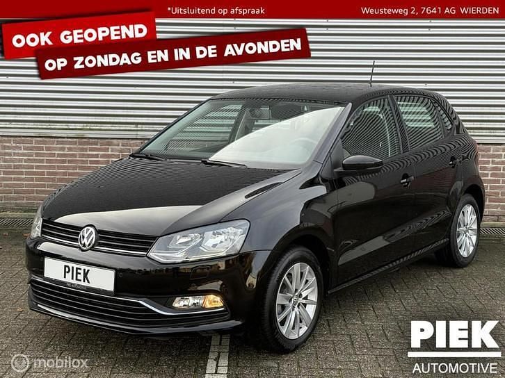 Zwart Occasion 2014 VW Polo Comfortline Hatchback | € 8.999 (Eerlijke prijs) - Afbeelding 1/3