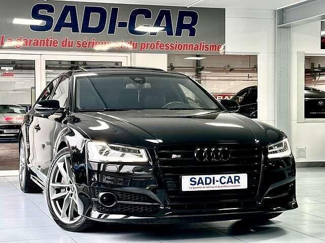 Zwart Gebruikt 2018 Audi S8 plus Exclusive Sedan | € 55.990 - Afbeelding 1/4