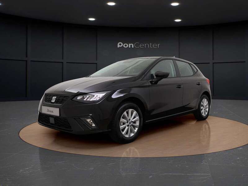 Zwart Nieuw 2025 Seat Ibiza Style Plus Hatchback | € 22.835 (Eerlijke prijs) - Afbeelding 1/4