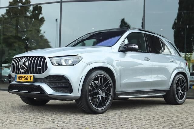 Zilver Gebruikt 2022 Mercedes GLE53 AMG AMG SUV | € 77.950 (Super prijs) - Afbeelding 1/4