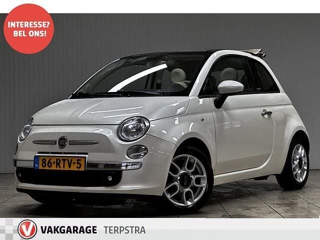 Occasion Fiat 500C Lounge 86 PK (63 kW) 2011 Wit (parellak) Cabriolet