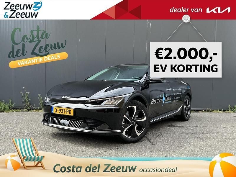 Zwart Gebruikt 2024 Kia EV6 2 SUV | € 36.995 (Super prijs) - Afbeelding 1/4