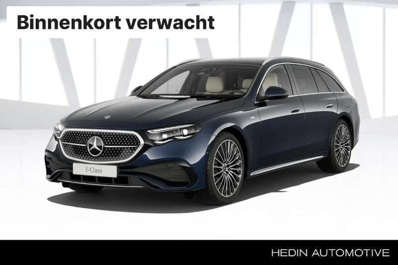 Blauw Nieuw 2025 Mercedes E300 Sport Edition Stationwagen | € 85.270 (Eerlijke prijs) - Afbeelding 1/4