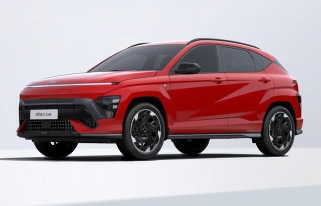 Nieuw Hyundai Kona N Line 160 kW (218 PK) 2025 Rood SUV