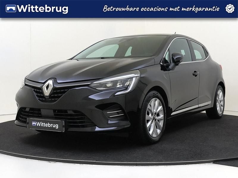 Zwart Gebruikt 2019 Renault Clio IV Intens Hatchback | € 12.725 (Eerlijke prijs) - Afbeelding 1/3