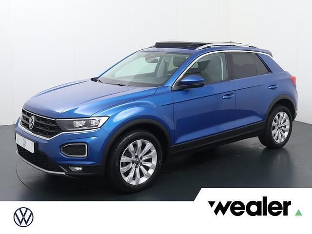 Blauw Occasion 2021 VW T-Roc Style SUV | € 22.840 (Eerlijke prijs) - Afbeelding 1/4