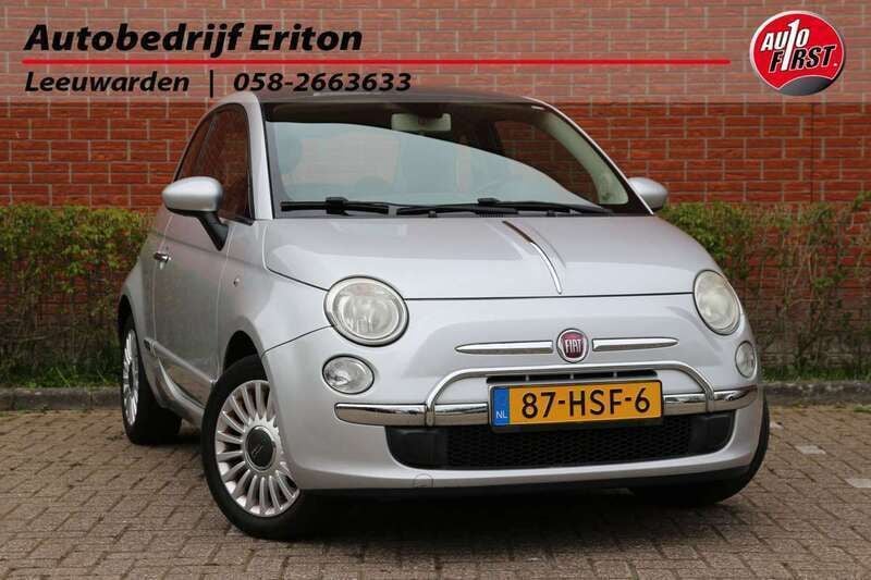 Grijs Gebruikt 2009 Fiat 500 Lounge Hatchback | € 4.995 (Eerlijke prijs) - Afbeelding 1/4