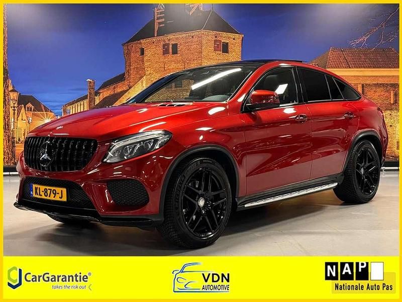 Rood Gebruikt 2016 Mercedes GLE350 AMG Coupé | € 39.950 (Eerlijke prijs) - Afbeelding 1/4