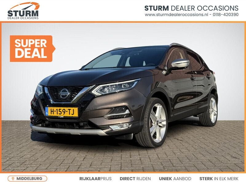 Bruin Gebruikt 2020 Nissan Qashqai N-Motion SUV | € 22.594 (Eerlijke prijs) - Afbeelding 1/4