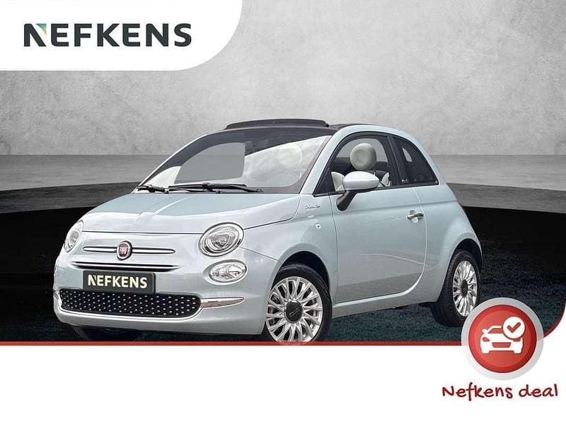 Blauw Gebruikt 2023 Fiat 500C Dolcevita Cabriolet | € 18.425 (Eerlijke prijs) - Afbeelding 1/3