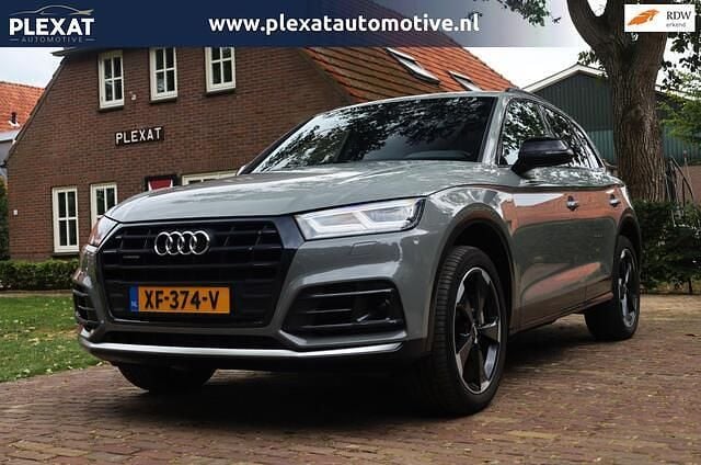 Grijs Gebruikt 2018 Audi Q5 Black Edition SUV | € 38.945 (Eerlijke prijs) - Afbeelding 1/4