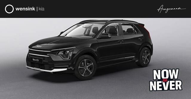 Zwart, metallic lak Nieuw 2025 Kia Niro SUV | € 33.835 (Goede deal) - Afbeelding 1/4