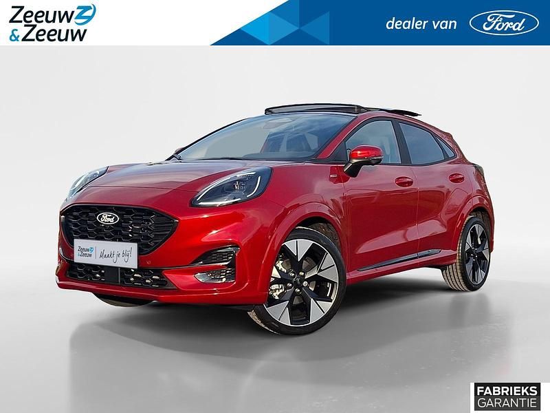 Rood Nieuw 2025 Ford Puma ST-Line X SUV | € 40.131 (Iets duurder) - Afbeelding 1/4