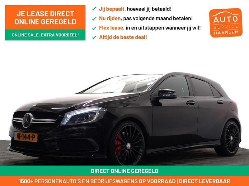 Zwart metallic Gebruikt 2015 Mercedes A45 AMG AMG Hatchback | € 24.900 (Super prijs) - Afbeelding 1/4