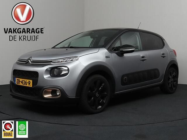 Grijs Occasion 2019 Citroën C3 Origins Hatchback | € 9.450 (Eerlijke prijs) - Afbeelding 1/4