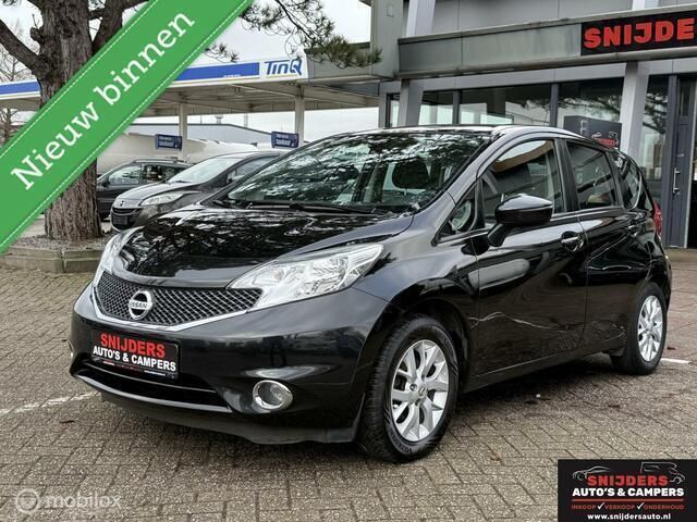 Zwart Gebruikt 2014 Nissan Note MPV | € 5.950 (Super prijs) - Afbeelding 1/4
