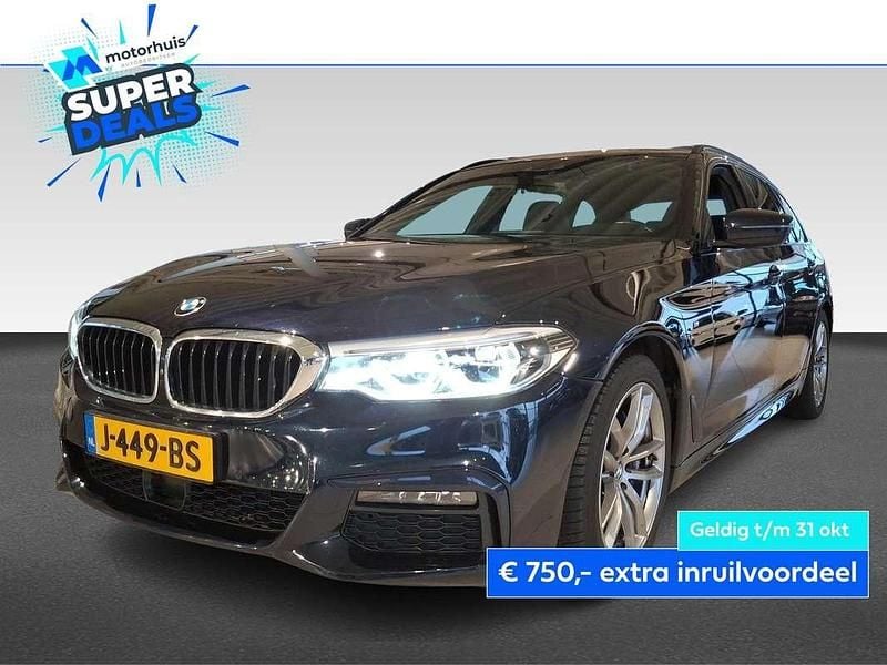 Zwart Gebruikt 2020 BMW 530 Stationwagen | € 29.995 (Eerlijke prijs) - Afbeelding 1/4