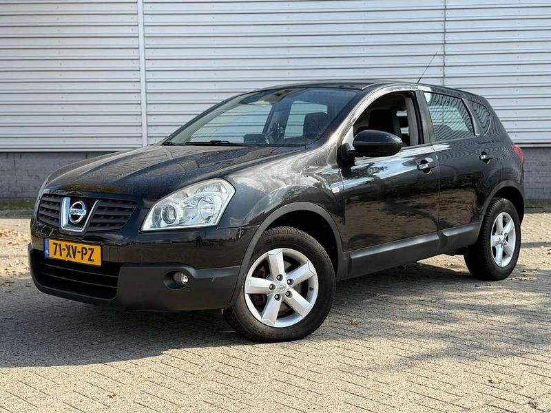 Zwart Gebruikt 2007 Nissan Qashqai Acenta SUV | € 3.999 (Eerlijke prijs) - Afbeelding 1/4