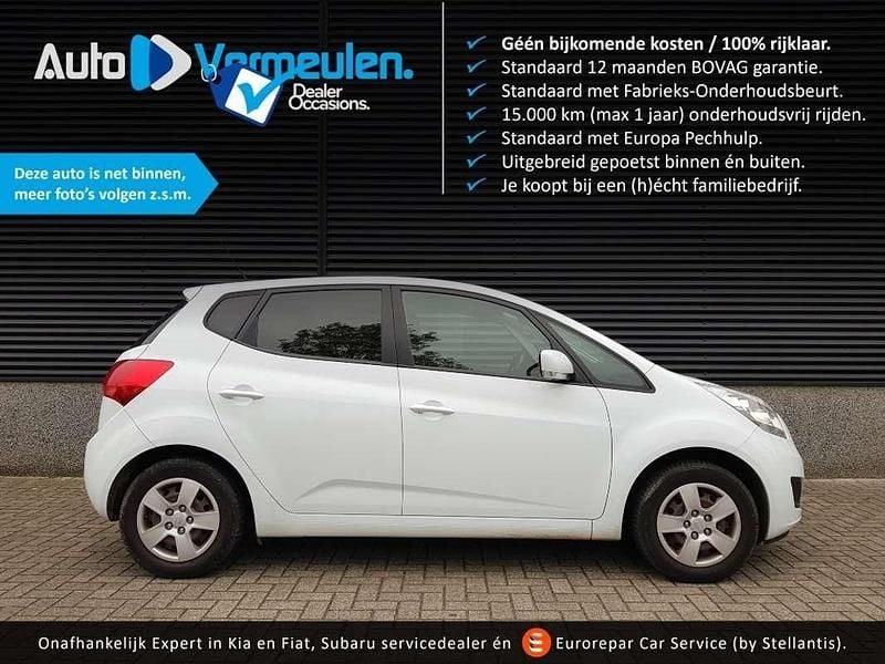 Wit Gebruikt 2015 Kia Venga 4 Hatchback | € 9.495 (Goede deal) - Afbeelding 1/3
