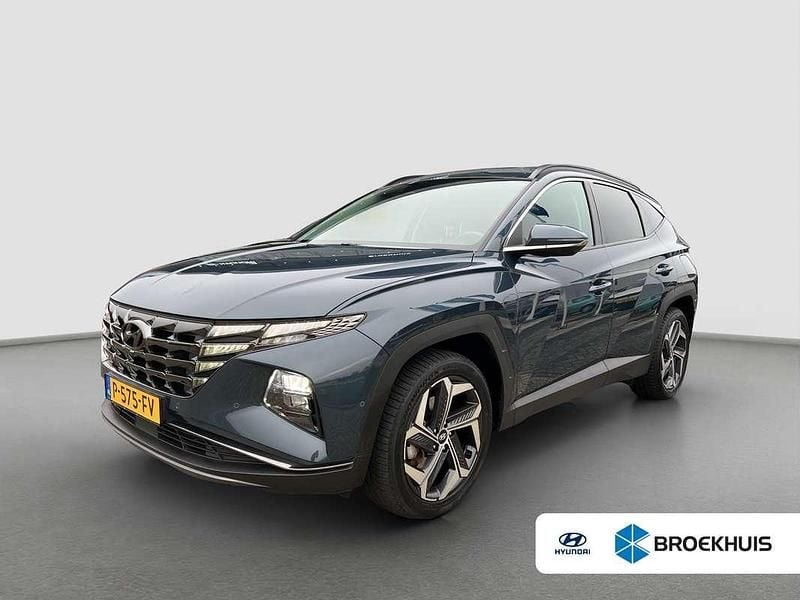 Blauw Occasion 2022 Hyundai Tucson Premium SUV | € 28.400 (Eerlijke prijs) - Afbeelding 1/4
