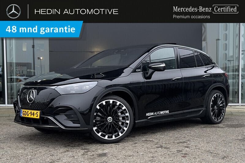Zwart Gebruikt 2024 Mercedes EQE350 AMG line SUV | € 79.900 - Afbeelding 1/4
