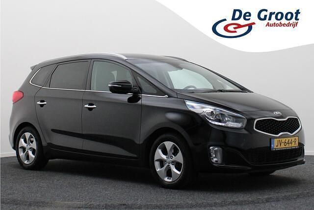 Zwart Gebruikt 2016 Kia Carens MPV | € 10.950 (Goede deal) - Afbeelding 1/4