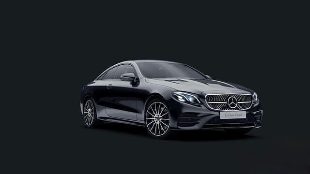 Zwart Occasion 2018 Mercedes E400 Premium Plus Coupé | € 42.995 (Duur) - Afbeelding 1/4