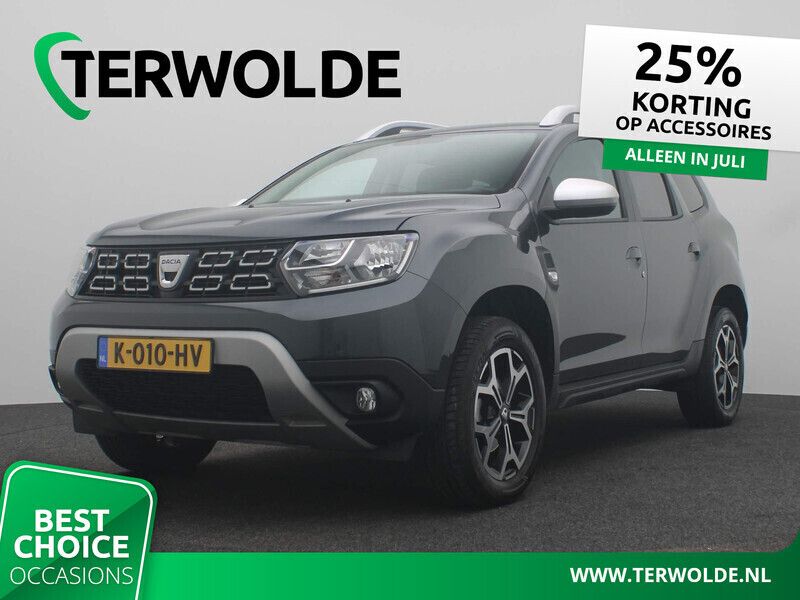 Grijs Gebruikt 2021 Dacia Duster Prestige SUV | € 19.840 - Afbeelding 1/4