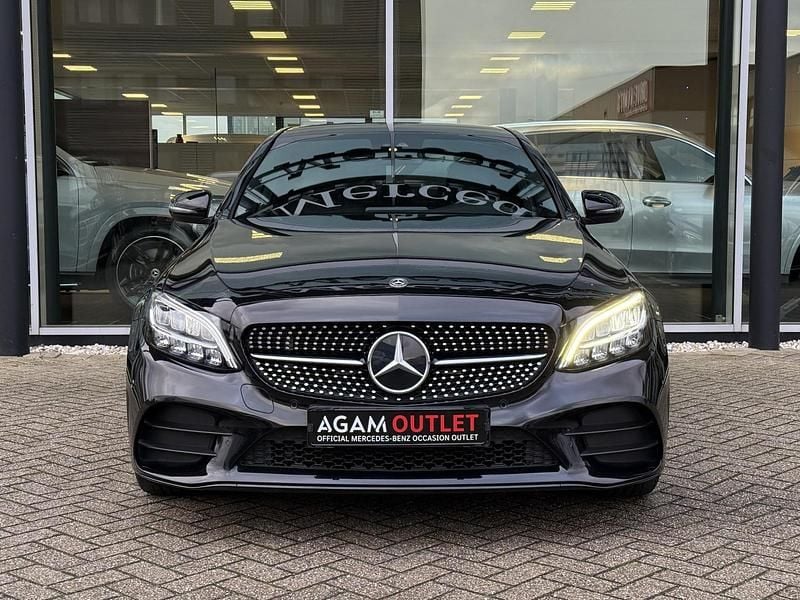 Occasion Mercedes C180 AMG 157 PK (115 kW) 2019 Zwart Sedan