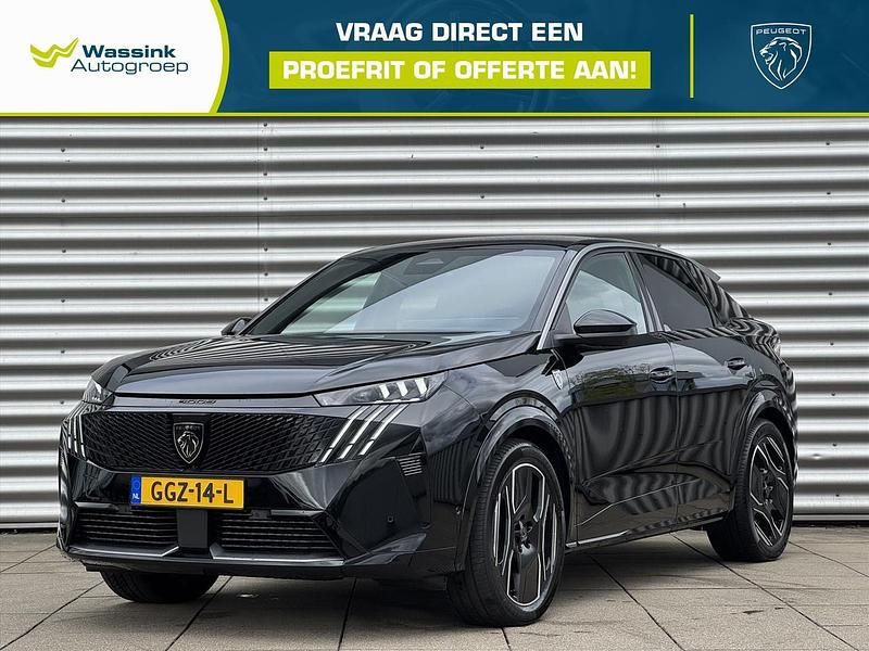 Zwart Gebruikt 2024 Peugeot e-3008 GTi SUV | € 38.415 - Afbeelding 1/1