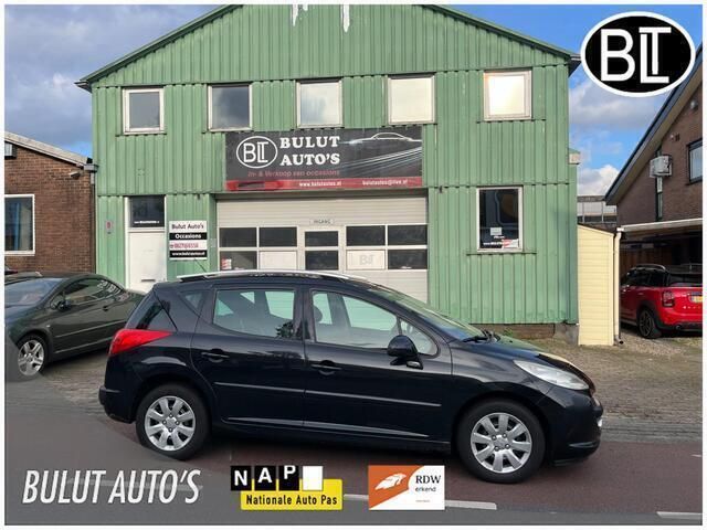 Zwart Gebruikt 2008 Peugeot 207 Stationwagen | € 595 (Super prijs) - Afbeelding 1/4