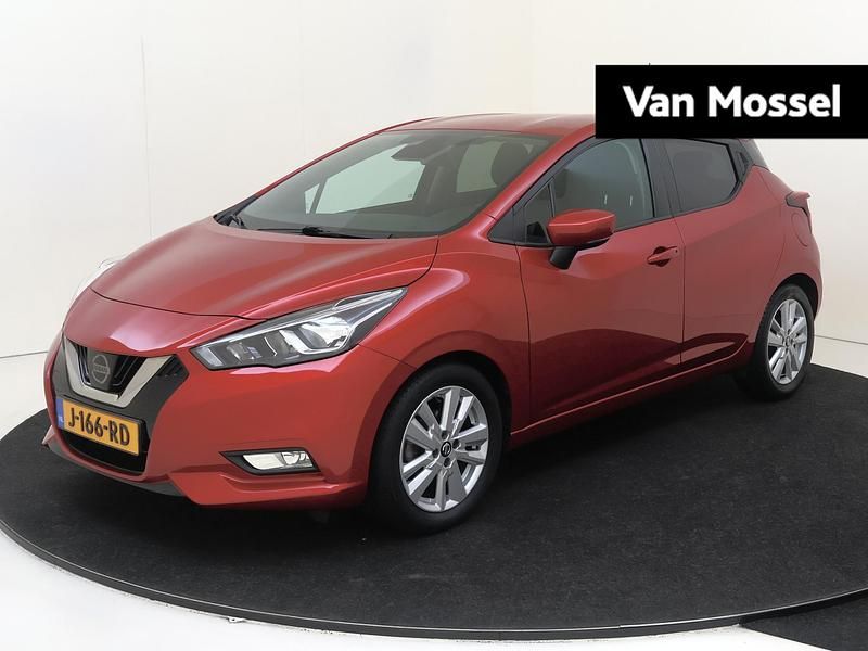 Occasion Nissan Micra N-Connecta 2020 Rood Hatchback