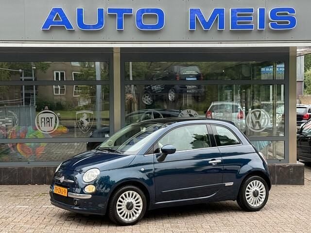 Blauw Gebruikt 2012 Fiat 500 Lounge Hatchback | € 5.795 (Goede deal) - Afbeelding 1/4