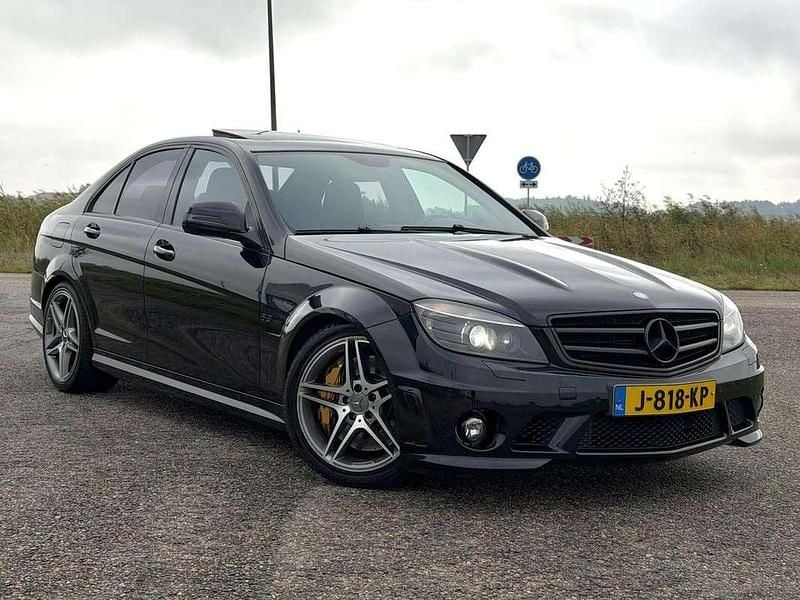 Zwart Occasion 2008 Mercedes C63 AMG AMG Sedan | € 29.995 (Eerlijke prijs) - Afbeelding 1/4