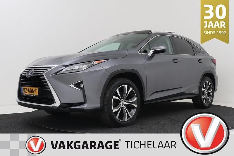 Grijs Gebruikt 2017 Lexus RX450h Luxury Line SUV | € 26.950 (Super prijs) - Afbeelding 1/4