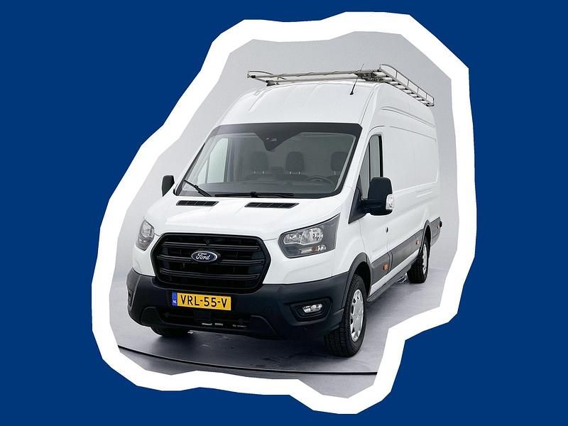 Wit Occasion 2022 Ford Transit Trend Van | € 18.945 (Super prijs) - Afbeelding 1/4