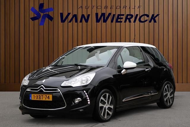 Zwart (metallic) Occasion 2014 Citroën DS3 So Chic Hatchback | € 7.445 (Eerlijke prijs) - Afbeelding 1/4