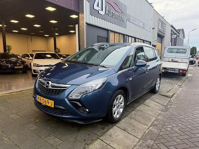 Blauw (metallic) Occasion 2016 Opel Zafira Tourer MPV | € 9.999 (Eerlijke prijs) - Afbeelding 1/4