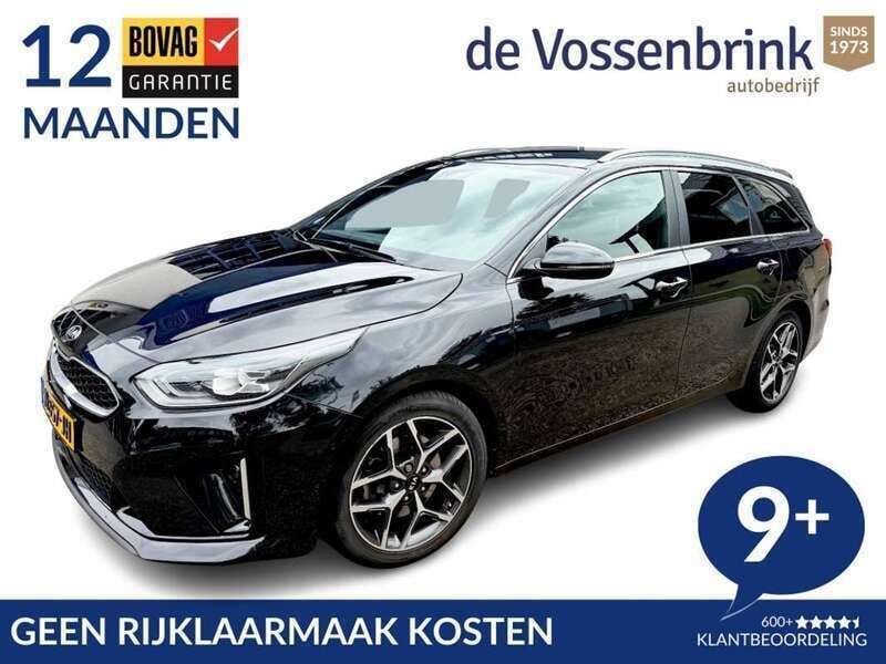 Zwart Gebruikt 2021 Kia Ceed GT-Line Stationwagen | € 23.950 (Eerlijke prijs) - Afbeelding 1/4