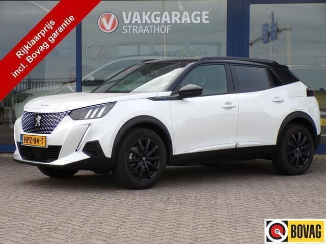 Wit, metallic lak Gebruikt 2023 Peugeot e-2008 GTi SUV | € 22.500 (Super prijs) - Afbeelding 1/4