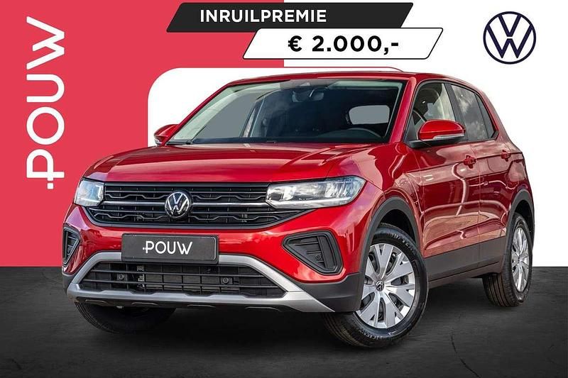 Rood Nieuw 2025 VW T-Cross Edition SUV | € 29.850 (Goede deal) - Afbeelding 1/4