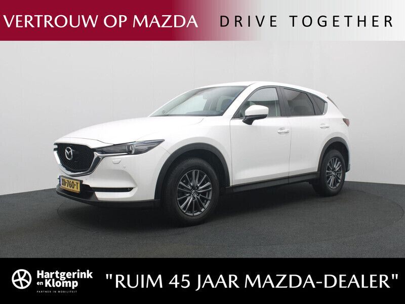 Snowflake white pearl Gebruikt 2018 Mazda CX-5 SUV | € 22.950 (Iets duurder) - Afbeelding 1/4