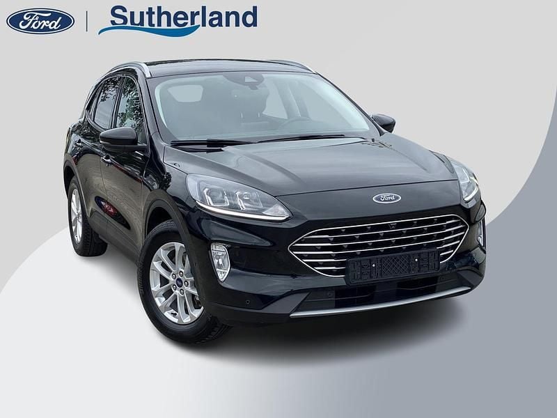 Zwart Gebruikt 2021 Ford Kuga Titanium SUV | € 22.900 (Goede deal) - Afbeelding 1/4