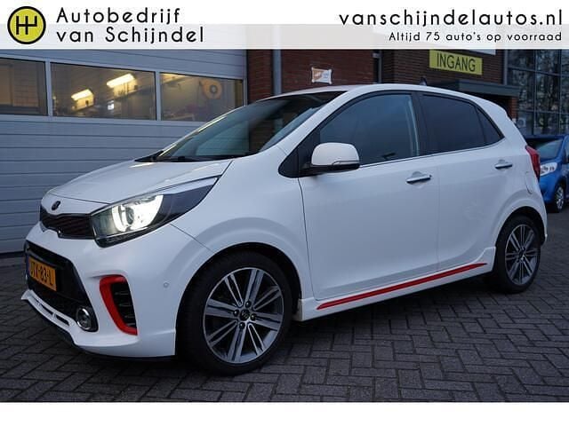 Wit Occasion 2019 Kia Picanto GT-Line Hatchback | € 14.745 (Super prijs) - Afbeelding 1/4