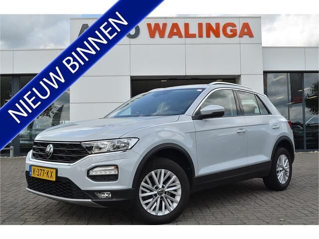 Wit Gebruikt 2021 VW T-Roc Business SUV | € 21.900 (Eerlijke prijs) - Afbeelding 1/4