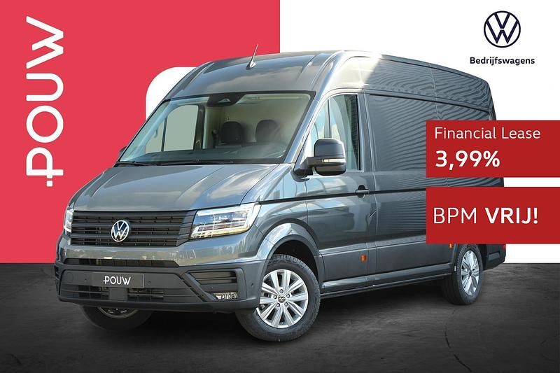 Grijs Nieuw 2024 VW Crafter Exclusive Van | € 44.950 - Afbeelding 1/4