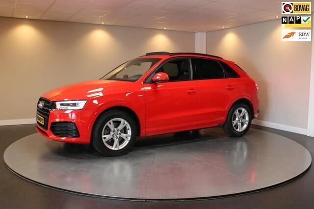 Rood Gebruikt 2016 Audi Q3 Design SUV | € 19.940 (Eerlijke prijs) - Afbeelding 1/4