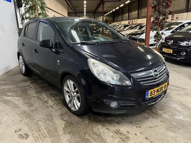 Occasion Opel Corsa Edition 97 PK (71 kW) 2010 Zwart Hatchback