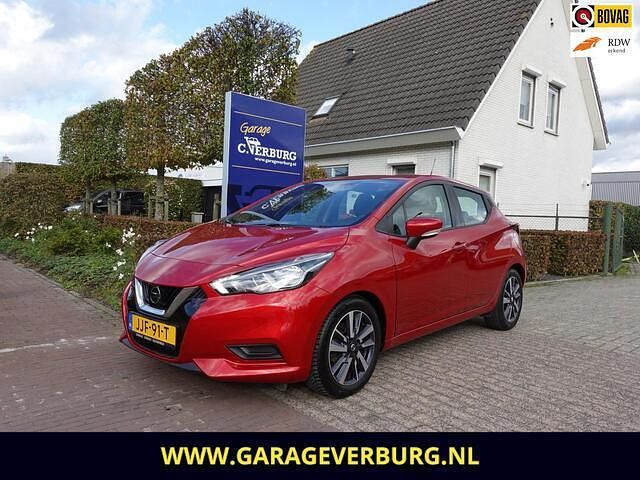 Rood Gebruikt 2019 Nissan Micra N-Way Hatchback | € 11.750 (Iets duurder) - Afbeelding 1/4
