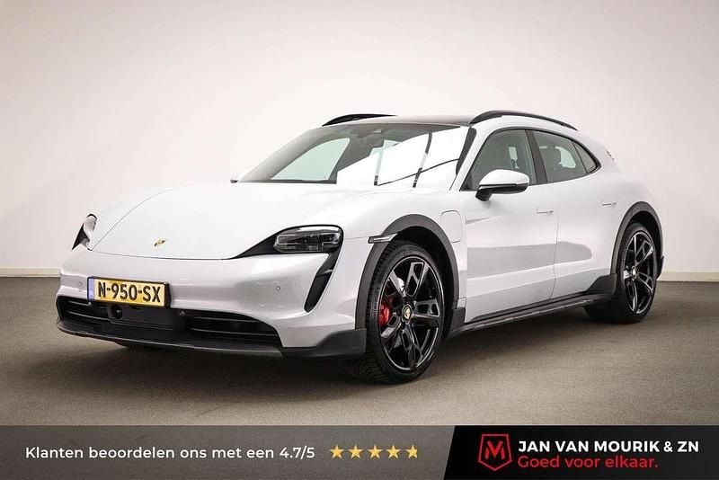 Grijs Gebruikt 2021 Porsche Taycan Cross Turismo SUV | € 59.900 (Super prijs) - Afbeelding 1/4